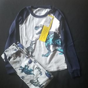 Children's Place Boys 3T Pajama Set Dinosaurs